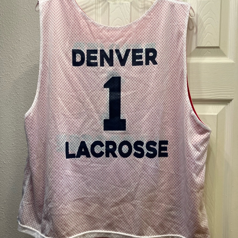 Grateful Dead Bear Lacrosse Mesh Jersey Denver XL - Picture 9 of 9